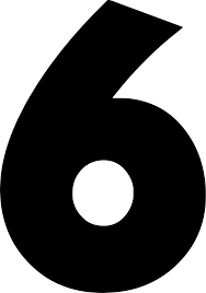 SVG > 6 number six - Free SVG Image & Icon. | SVG Silh